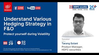 Understand Various Hedging Strategy in FampO [upl. by Wehtam120]