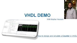 How to Implement VHDL design of a four bit counter on an FPGA [upl. by Quinton838]