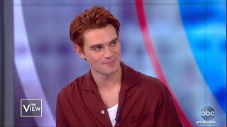 KJ Apa Shares Hardest American Word to Learn and quotI Still Believequot Movie  The View [upl. by Akcirre]