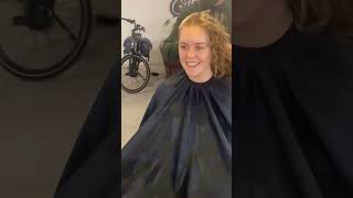 Best Haircuts ✂  curly girl buzzcut [upl. by Solange]