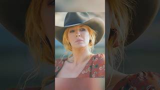 Beth also wears a cowboy hat sometimesYellowstoneshorts  viral netflixdramas [upl. by Ervin]