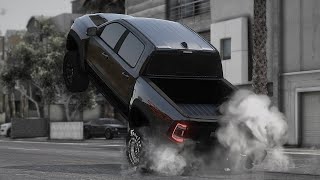 GTA 5 ‘24 1300hp RAM TRX INSANE Launch ControlWheelie [upl. by Ardnyk]