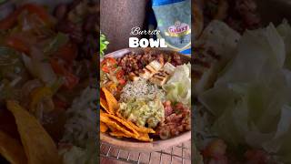 Best Burrito bowl recipe 😍 youtubeshorts shortsindia mexicanfood burritobowl viralshorts [upl. by Aicilra]