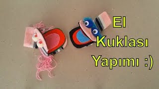 Çorap ile El Kuklası Yapılışı [upl. by Vocaay364]