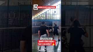 COMO FAZER MAGICA COM UMA MAO shorts shortvideo short volleyball sports volleyball [upl. by Illa]