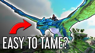 ARK Crystal Isles Tropeognathus EASY Tame [upl. by Ettenan]