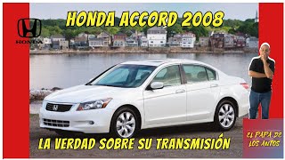 ¿Qué pasa con la transmisión de los Honda Accord 2008 [upl. by Toomay820]