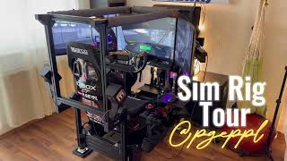 Sim Rig Tour  Full Motion Triple Screen Simulator [upl. by Mahala]