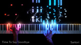 Time To Say Goodbye  Piano Solo  Advanced [upl. by Ahsemo]