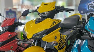 Yamaha Sniper 155 2024 V2 Yellow Grey  Exicter 155 2024  Y16ZR 155 2024  MX King 155 2024 Yellow [upl. by Nylrehs]