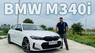 BMW M340i Detailed Walkaround Review  Performance Features and More 2024 [upl. by Ezeerb372]