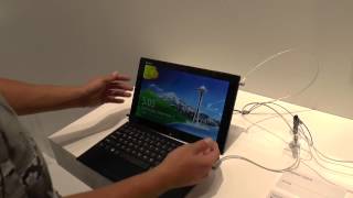 Sony Vaio Tab 11 HandsOn  Deutsch  tab [upl. by Anirahc]