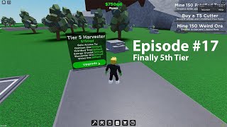 Roblox  Factory Simulator Playthrough  Episode 17  Tier 5 Achieved [upl. by Mauchi]