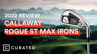 2022 Callaway Rogue ST MAX Irons Review  Curated [upl. by Sherburne]