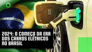 10 CARROS ELÉTRICOS QUE VÃO DOMINAR O MERCADO EM 2024 [upl. by Htaek]