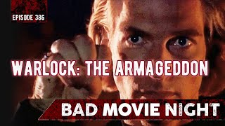 Warlock The Armageddon 1993  Bad Movie Night Podcast [upl. by Yoshio]