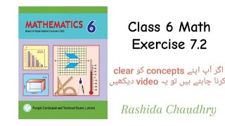 Class 6 Math Exercise 72 Linear Equation SNC PCTB by Rashida Chaudhry [upl. by Abernathy]