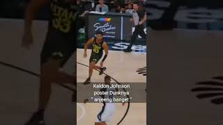 Keldon Johnson dunk [upl. by Bartholomeo]