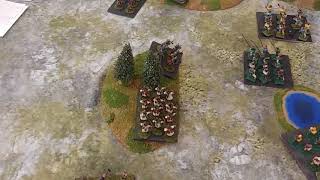 Lion Rampant Battle Report Wallachians versus Swiss [upl. by Fesuy620]