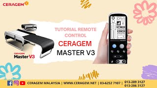 Tutorial Remote Control CERAGEM MASTER V3 [upl. by Pauletta900]