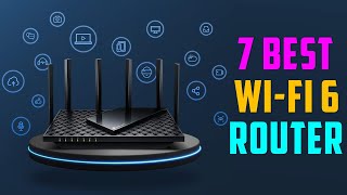 Top 7 Best WiFi 6 Routers 2024  Best WiFi Router 🌐 Reviewed [upl. by Dewain834]