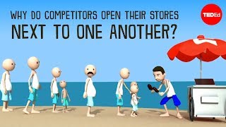 Why do competitors open their stores next to one another  Jac de Haan [upl. by Mikael]