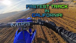 Fastest Track In Cali  LACR MX YZ250F [upl. by Enelcaj]