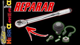 Reparación dinamometrica jonnesway  ESPAÑOL  dynamometric wrench repair [upl. by Ardnael850]