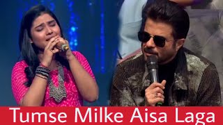 Tumse Milke Aisa Laga  Ankona Mukherjee  Indian Idol Episode 11 [upl. by Aneekat]