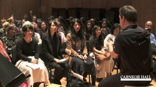 How to Express Yourself Through Music Carnegie Hall Master Class with Emmanuel Pahud [upl. by Alrzc]