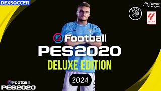 PES 2020  Option File Patch 2024 PS4 PS5 PC  Deluxe Edition [upl. by Ortrud]