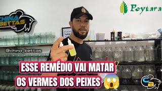 APRENDA COMO VERMIFUGAR SEUS PEIXES [upl. by Enyalahs]