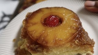 cooking with nadirah p  pineapple upside down cake [upl. by Rubetta]