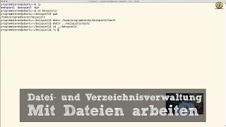 Unix für Entwickler 4  Im Unix Dateisystem arbeiten [upl. by Siraj]