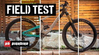 Stumpjumper vs Remedy vs Process vs Bronson vs SB150  2019 Pinkbike Field Test [upl. by Aerahs568]