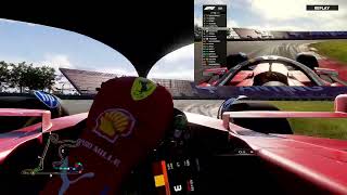 F124 Cockpit A Really Good Sprint Race in China [upl. by Ahsaya411]