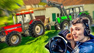 JAI SEULEMENT DROIT AU VOLANT POUR CETTE VIDÉO Farming Simulator 19 [upl. by Analle885]