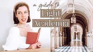 Light Academia 🤍 Aesthetic guide amp outfit inspiration [upl. by Ummersen]