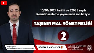 Taşınır Mal Yönetmeliği 2 [upl. by Klute]