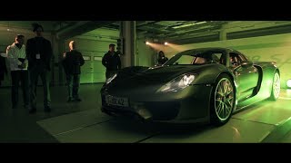 Porsche 918 Spyder  Meet the Prototype in Moscow [upl. by Alekat]