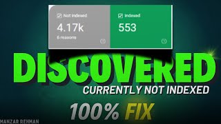 Discovered  Currently Not Indexed How to Fix in Blogger  WordPress [upl. by Anen]