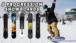 5 Progression Snowboard Picks for 2023  Snowboard Mag [upl. by Ortensia]