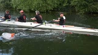 Champs M1 Division 2 Wednesday Cambridge Town Bumps 2023 slow motion [upl. by Larual]