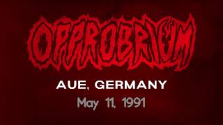 Opprobrium Live in Aue Germany  May 11 1991 Full Concert [upl. by Anyotal]