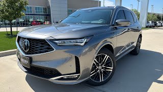 Liquid Carbon 2025 Acura MDX Advance Walkaround [upl. by Imotih401]