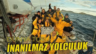 YELKENLÄ° TEKNE Ä°LE DÃœNYAYI TAM TUR DÃ–NEN TÃœRKÄ°YENÄ°N EN GENÃ‡ YELKENCÄ°LERÄ°NÄ°N Ä°NANILMAZ YOLCUÄU [upl. by Nonnahsal234]