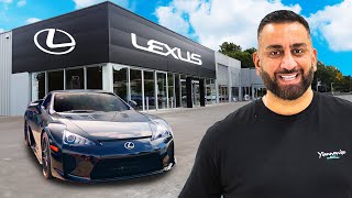 Lexus LFA  Car Shopping £80000 [upl. by Ayanet]