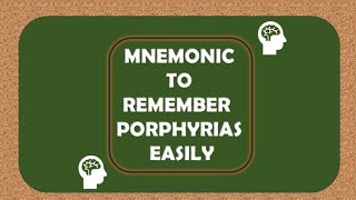 Easy Mnemonic to remember Porphyrias [upl. by Zamir]