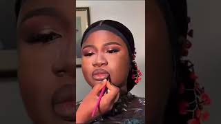 Brown skin tone makeuptutorial beautiful simplemakeup [upl. by Martelli]