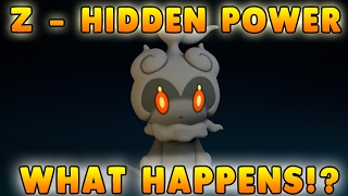 ZHIDDEN POWER WAS A MISTAKE WHAT HAPPENS WHEN YOU USE IT Pokemon Sun and Moon ZHidden Power [upl. by Retswerb]